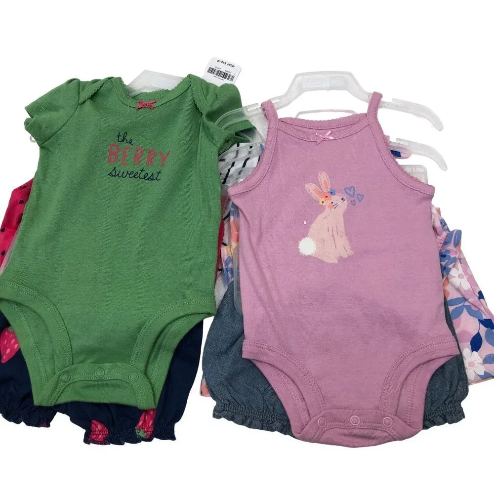 CARTER'S GIRLS‎ 3 MOS 8 PIECES OUTFIT NEW WITH TAG - Picture 8 of 8